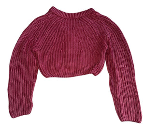 Free People women’s Sweet Nothing cropped sweater cardigan XS