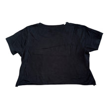 Prince Peter girls happy face Keep On Smiling distressed cropped tee L(12-14)