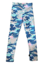 Pixie Lane girls denim tie dye camo leggings 5