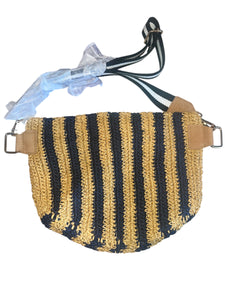 Capital Z Shoreline stripe sling bag NEW