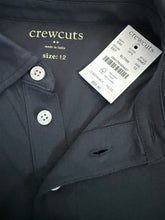 Crewcuts boys long sleeve polo tee 12 NEW