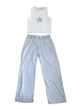 Vintage Havana girls 2pc star tank M(10-12)& Malibu pants S(7-8)
