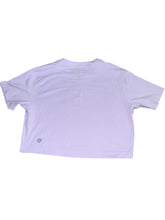 Lululemon women’s All Yours cropped tee (read measurements)
