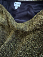 Theme girls one shoulder ruched glitter dress L(10-12)