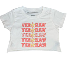 Prince Peter girls Yee Haw cropped tee M(10-12)