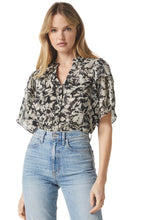 MISA Los Angeles women’s patterned blouse L