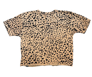 Treasure & Bond girls brushstroke cropped tee S(7-8)