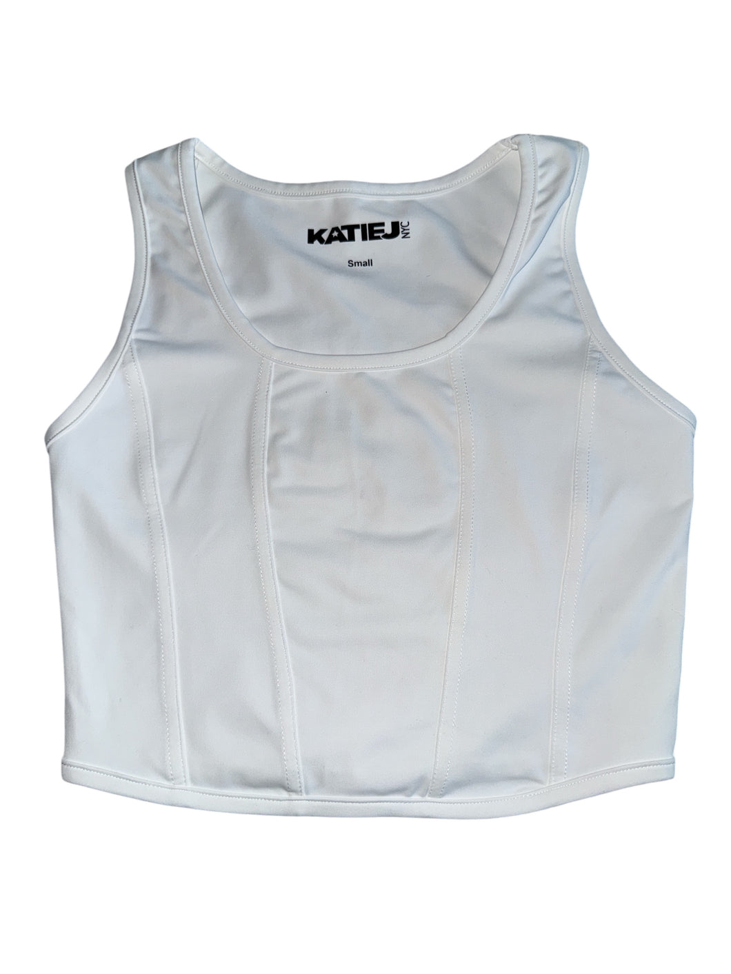 Katie J NYC juniors women’s cropped Noa tank top S