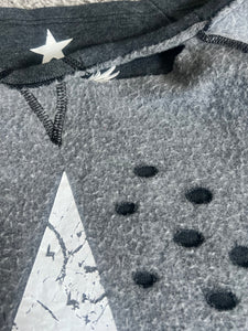 So Nikki girls distressed star sweatshirt S(7-8)
