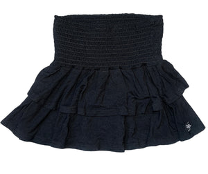 Pixie Lane girls smocked mini ruffle skirt 6
