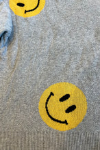 Flowers By Zoe girls happy face sweater M(8-10)