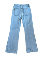 Just Black Denim women’s frayed crop flare jeans 25