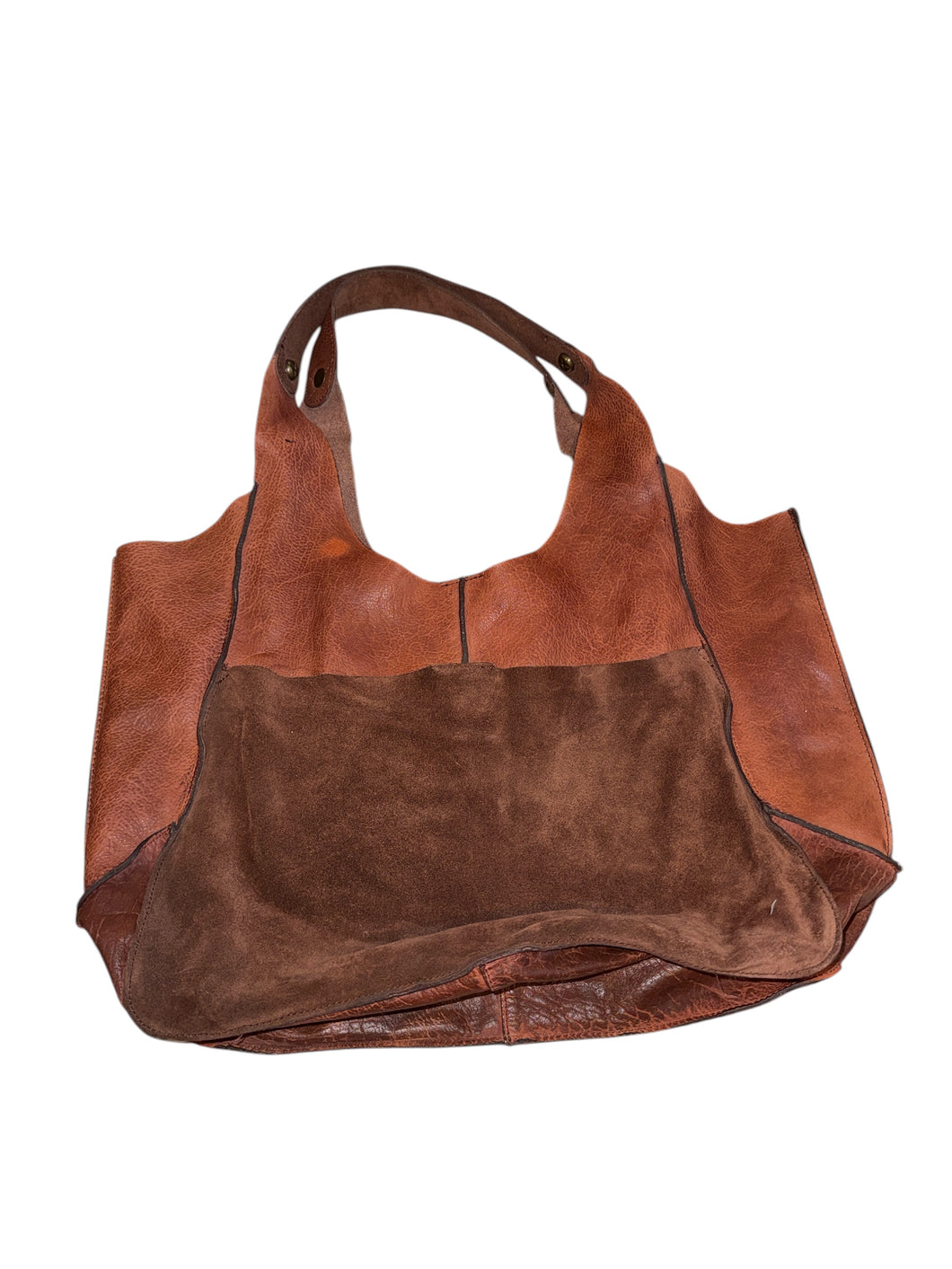 Free People Tuscan cow leather tote bag