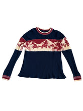 We The Free x Free People women’s Big Sky waffle knit top XS