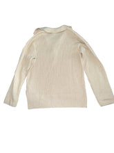 Faherty women’s Miramar linen relaxed polo sweater XS NEW