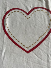 Lauren Moshi women’s distressed heart top L