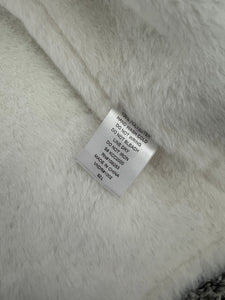 Vintage Havana girls faux leather and fur moto jacket L(14)