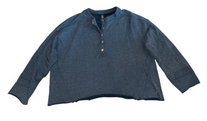 Free People Movement women’s Play On raw edge top XS