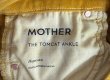 Mother women’s The Tomcat ankle straight button-fly corduroys in Hopscotch 25
