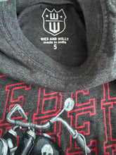 Wes & Willy boys Rebel motorcycle graphic long sleeve tee 5