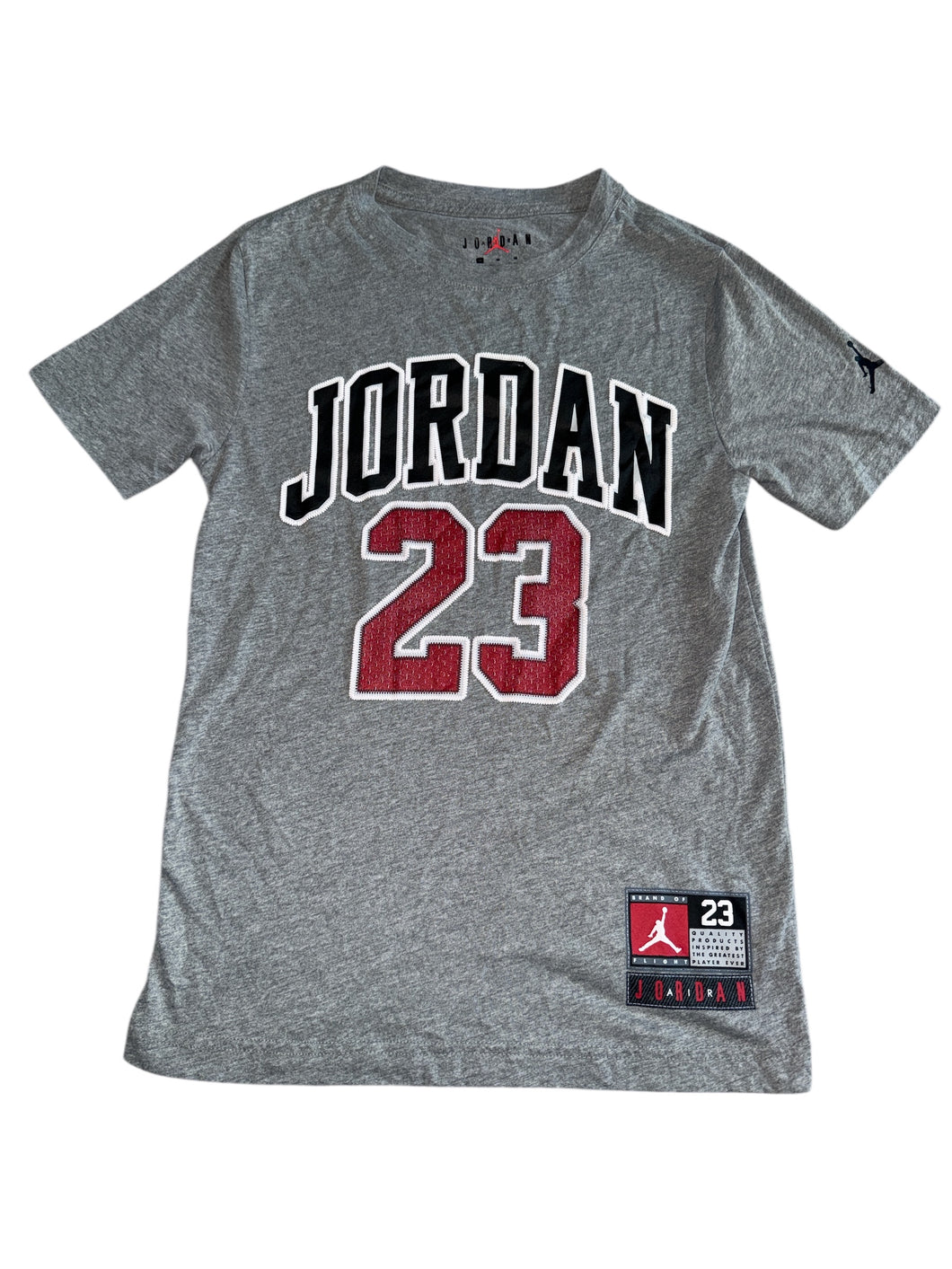 Air Jordan boys texture stitched tee shirt M(10-12)