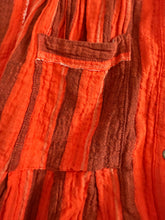 We The Free x Free People women’s Lisbon yarn dyed striped blouse XS NEW