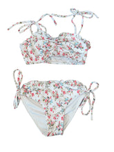 Flowers By Zoe girls 2pc floral bikini S(7)