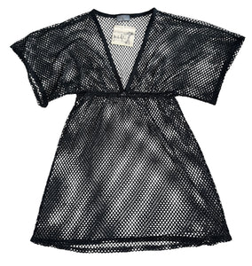 Jordan Taylor women’s fishnet coverup dress S NEW