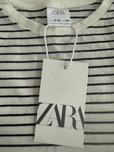 Zara girls long sleeve striped top 9-10 NEW