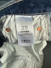 Mother women’s High Waisted Rider Ankle Step Fray jeans in Loafers and Lassos 25