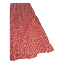 Rhythm women’s checkered Kirra maxi skirt sz 2