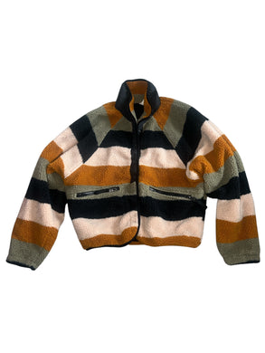 Free People women’s Rocky Ridge Sherpa jacket XS