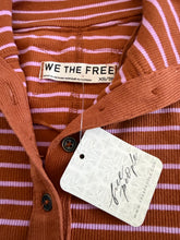 We The Free x Free People women’s Lake striped Henley XS NEW