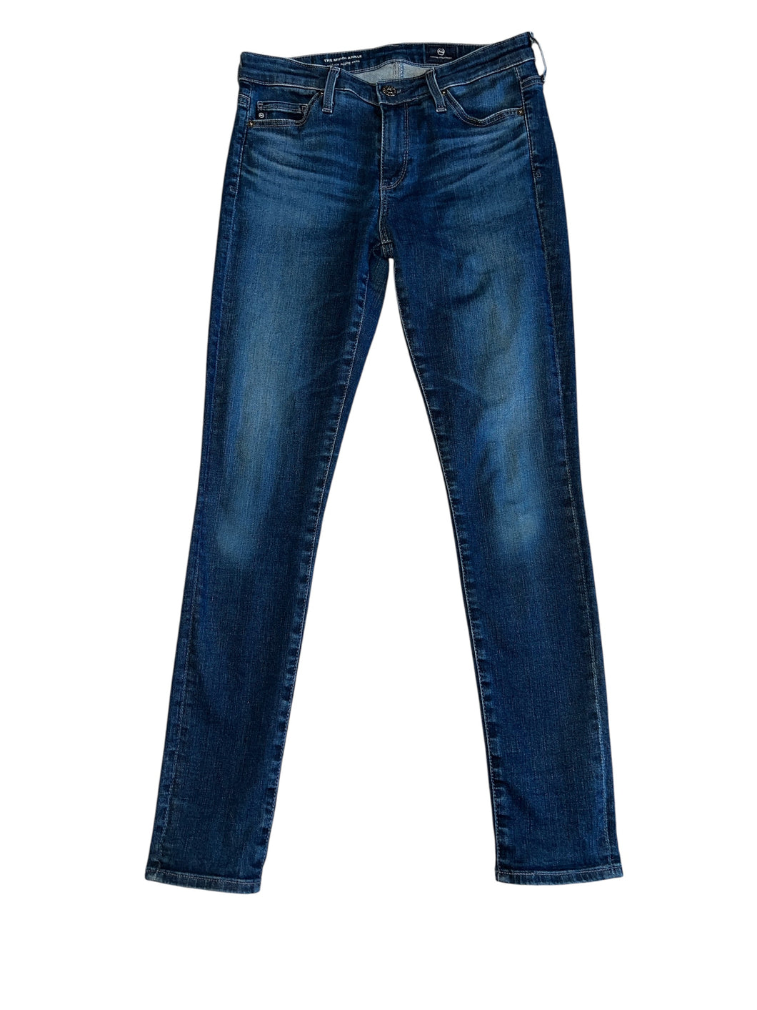 AG Jeans Adriano Goldschmied women’s Middi ankle mid rise jeggings 25R