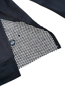 Terez girls fishnet cape hoodie top L(14)