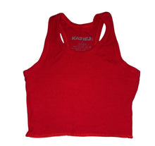 Katie J NYC Livi tween girls ribbed racerback crop tank S(7-8)