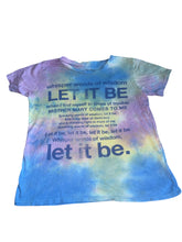 Rowdy Sprout girls Let It Be lyrics tee 8