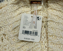 Free People women’s cable stitch cardigan sweater XS NEW