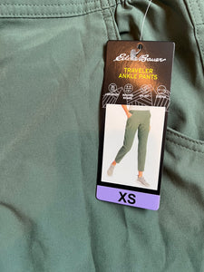 Eddie Bauer women’s Traveler Ankle Pants size XS NEW