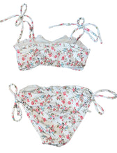 Flowers By Zoe girls 2pc floral bikini S(7)