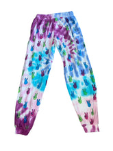 Chaser Brand girls 2pc Peace Out tie dye set L(top) & M(pant)