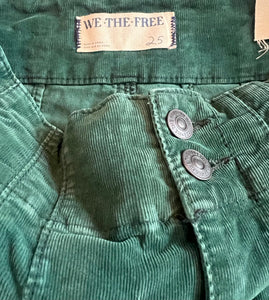 We The Free by FP Jayce Cord High Rise Flare 25 NEW