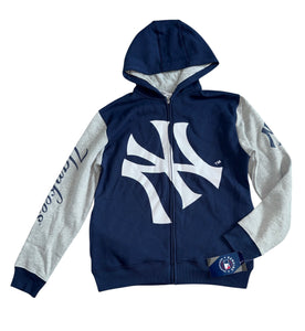 Genuine Merchandise MLB kids postcard zip hoodie sweatshirt Youth L(14-16) NEW