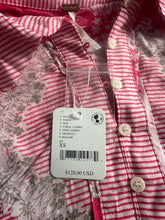 Free People women’s hi low printed blouse XS NEW