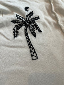 Free People We The Free women’s embroidered palm tree tee XS