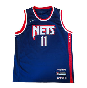 Nike boys Dri Fit Kyrie Irving #11 Brooklyn Nets Jersey Swingman City Edition Basketball Youth XL(16-18)