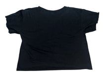 Girls Gildan softstyle custom cropped KISS tee M(10-12)