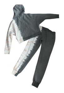 T2 Love girls 2pc fleece zip hoodie & jogger set 12