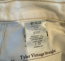 Etica women’s Tyler Vintage Straight Ankle jeans 25 NEW