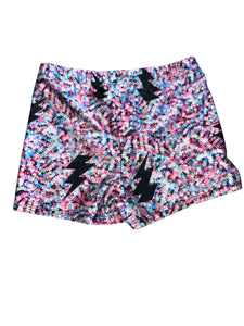 Pixie Lane girls hi shine beads and bolts tumble shorts 8